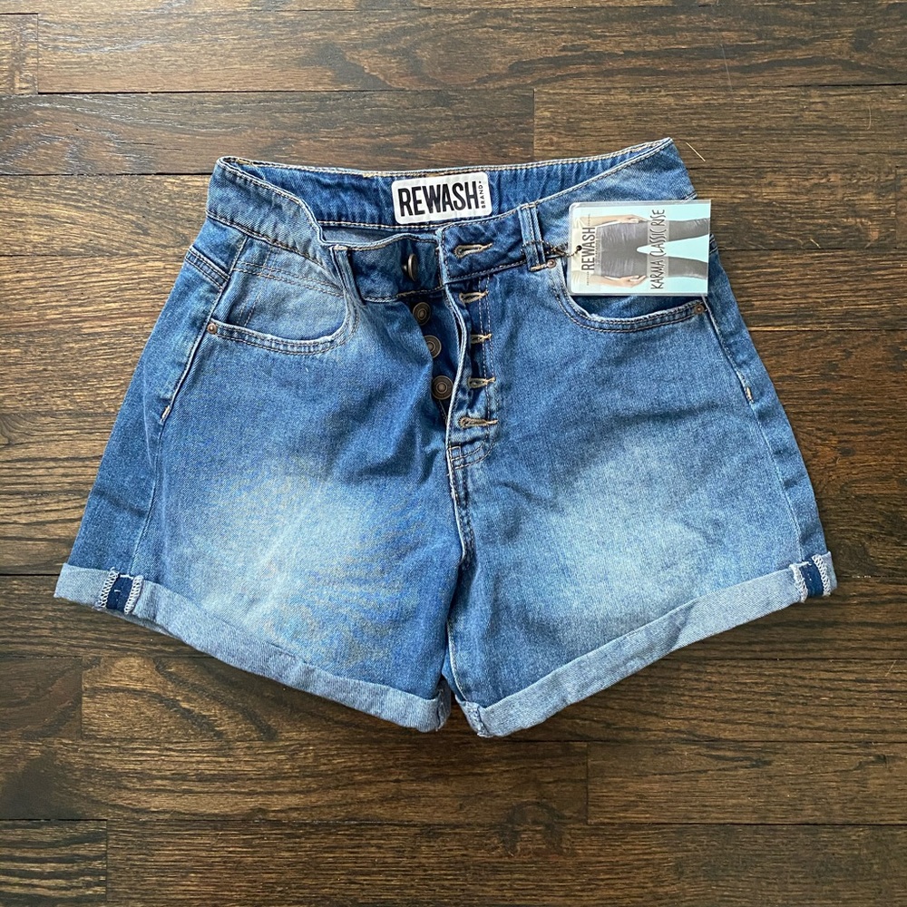 New Denim High Waist Shorts